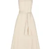 Abito midi in cotone