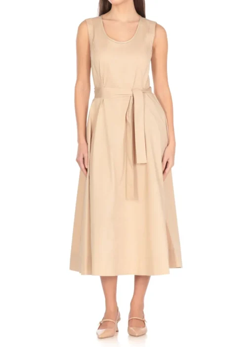 Abito midi in cotone