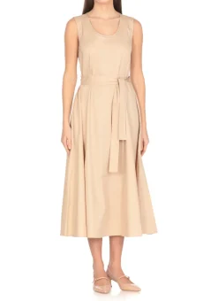 Abito midi in cotone