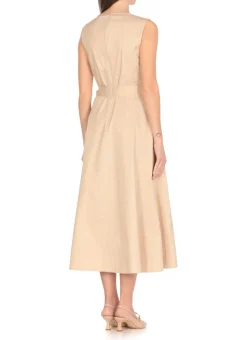 Abito midi in cotone