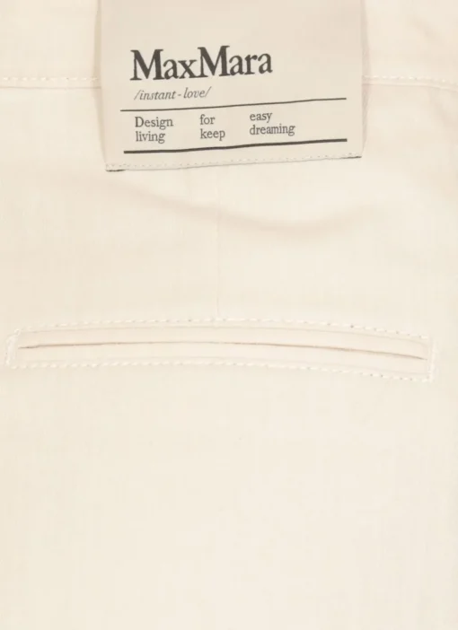 Bermuda in cotone e lino