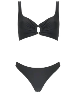 Bikini con dettaglio metallico