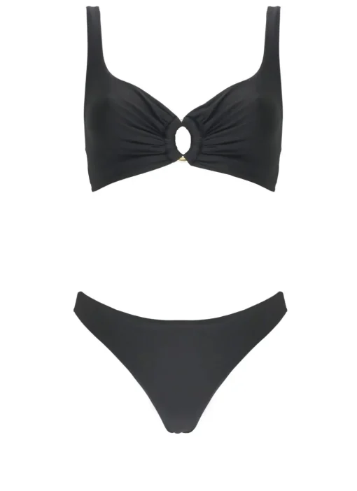 Bikini con dettaglio metallico