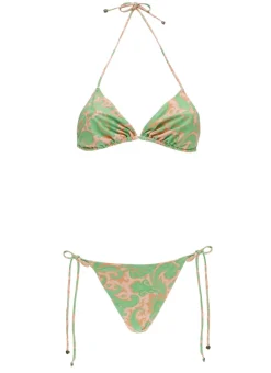 Bikini con stampa Paisley