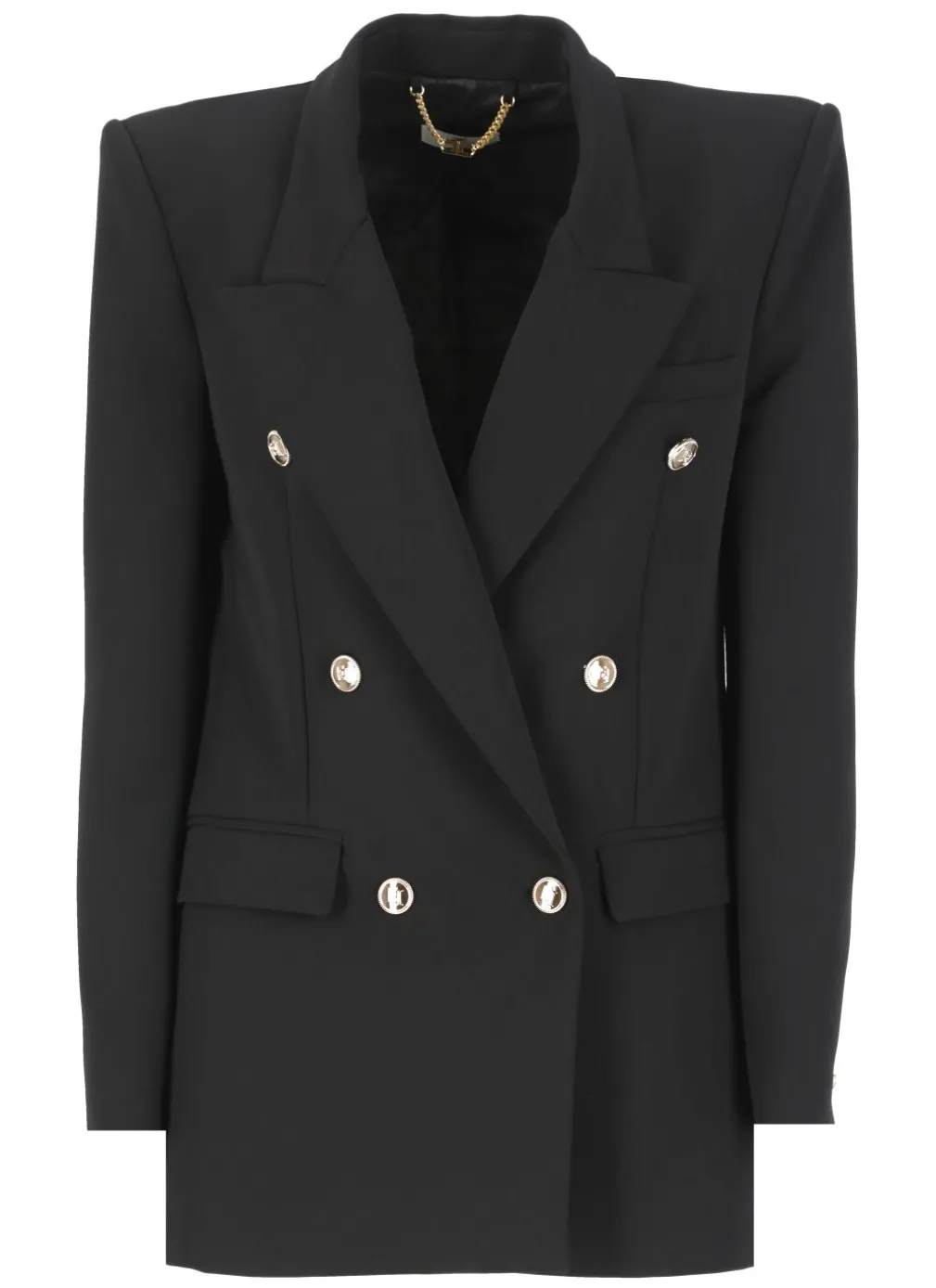 Blazer doppio petto in crepe