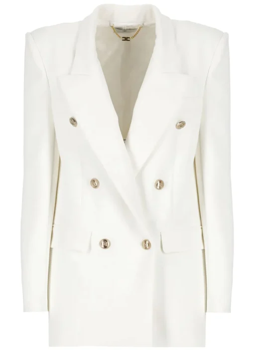 Blazer doppio petto in crepe