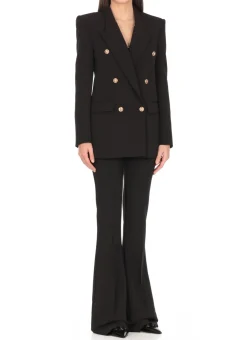 Blazer doppio petto in crepe