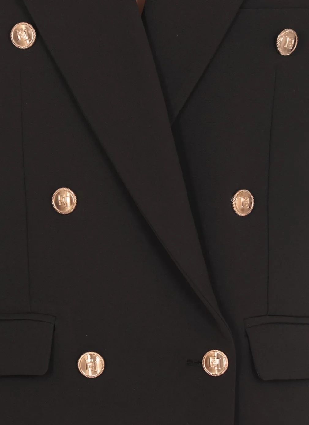 Blazer doppio petto in crepe