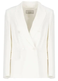 Blazer doppiopetto in viscosa