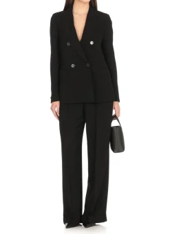 Blazer doppiopetto in viscosa