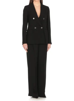 Blazer doppiopetto in viscosa