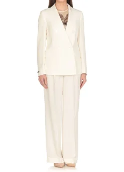 Blazer doppiopetto in viscosa