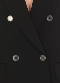 Blazer doppiopetto in viscosa