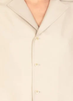 Blazer in cotone e seta
