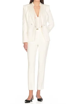 Blazer in crepe