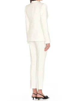 Blazer in crepe