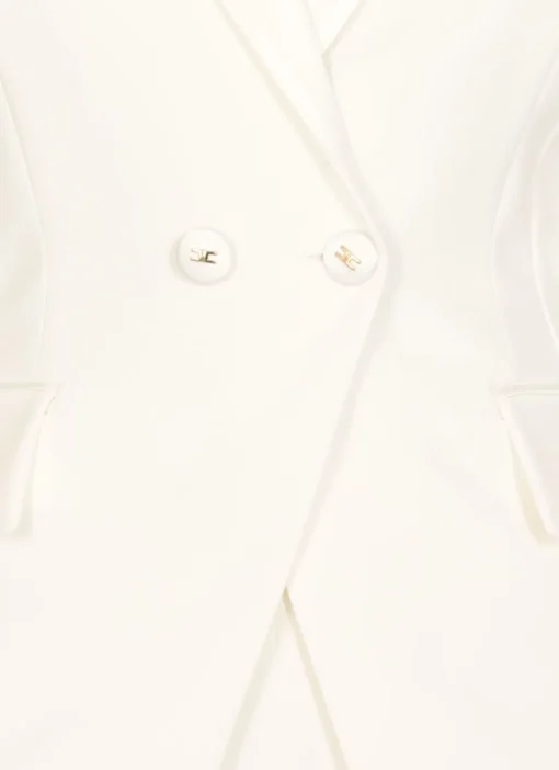Blazer in crepe