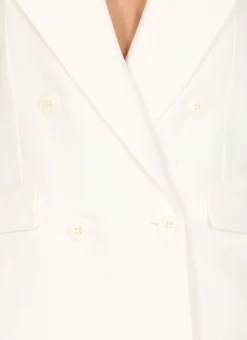 Blazer in misto lino
