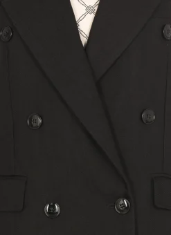 Blazer in misto lino