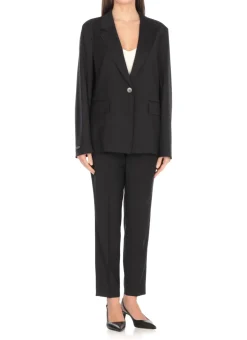 Blazer monopetto in lana
