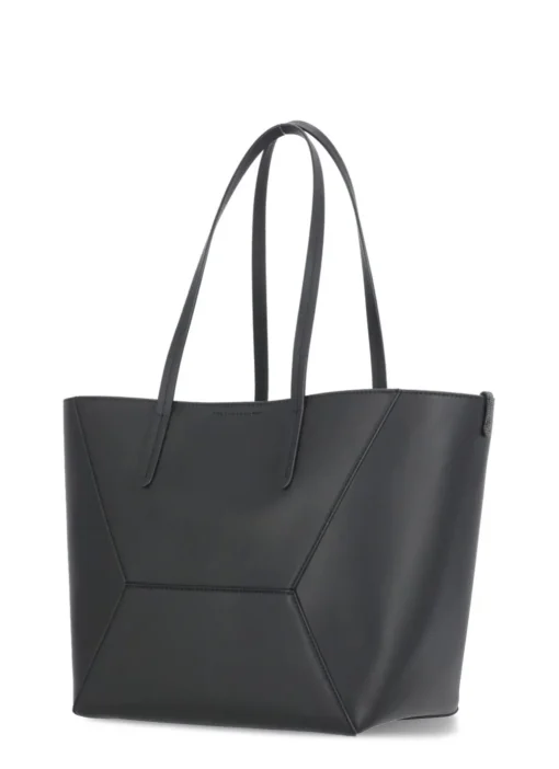 Borsa in pelle con monile