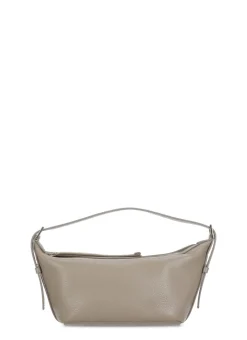 Borsa in pelle martellata