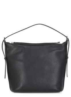 Borsa in pelle martellata