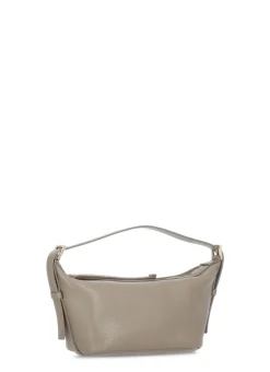 Borsa in pelle martellata