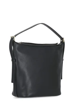 Borsa in pelle martellata