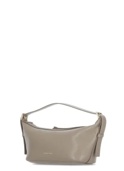Borsa in pelle martellata