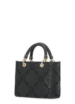Borsa shopping in jacquard