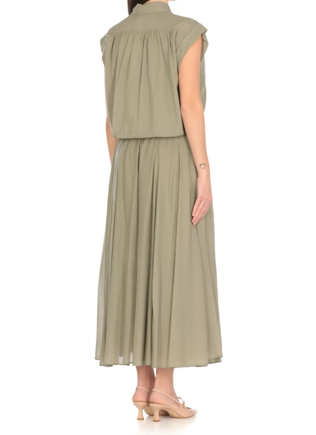 Camicia con dettagli in punto luce