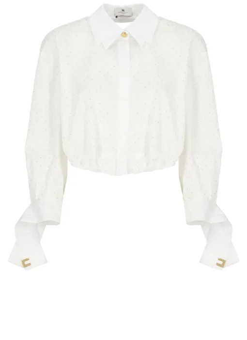 Camicia con strass