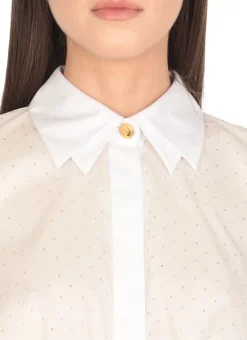 Camicia con strass