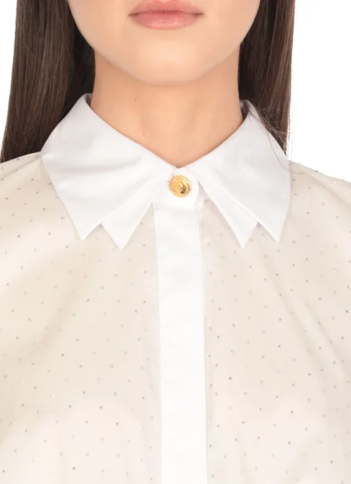 Camicia con strass