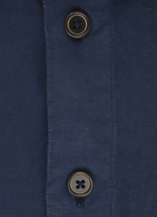 Camicia in lino e cotone