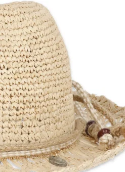 Cappello in rafia