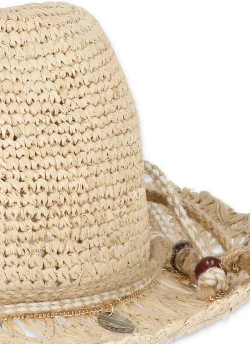 Cappello in rafia