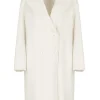 Cappotto doppiopetto in cashmere e lana