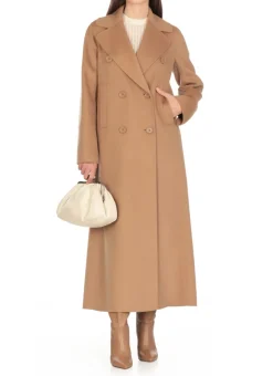 Cappotto doppiopetto in lana vergine