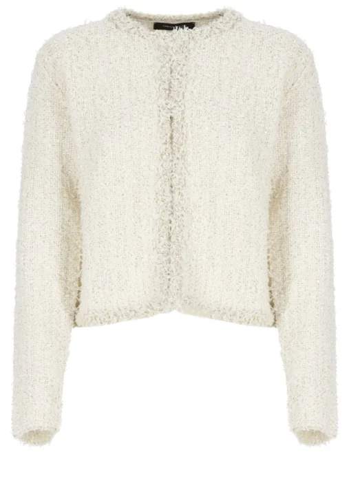 Cardigan con paillettes