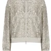 Cardigan con paillettes