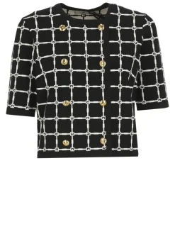 Cardigan di maglia in viscosa