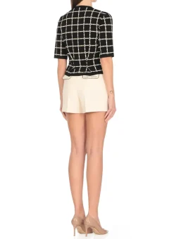 Cardigan di maglia in viscosa