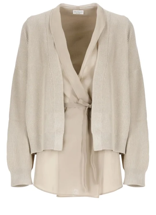 Cardigan in cotone