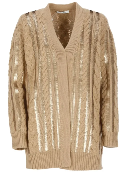 Cardigan in lana e cashmere