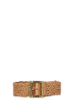 Cintura Maxi in pelle intrecciata