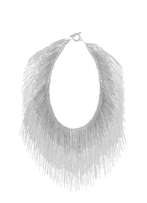 Collana con frange