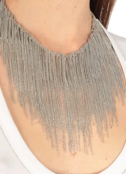 Collana con frange