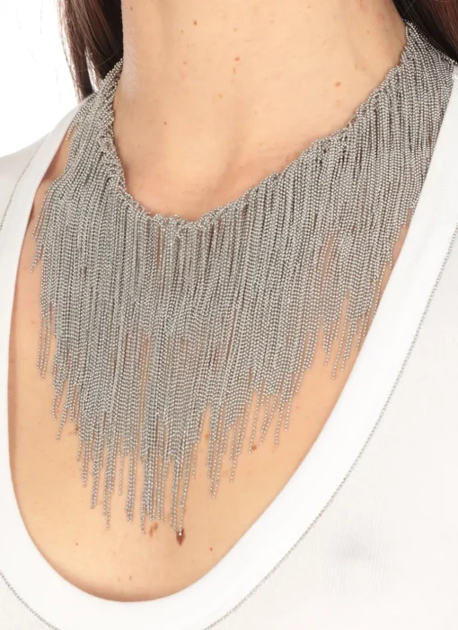 Collana con frange